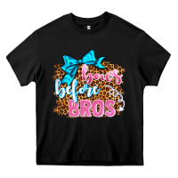 Black bows before bros olivia Heavy Core Tee - OliviaCreatesArt