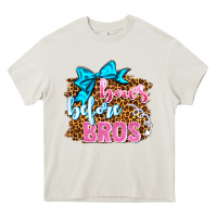 Cream bows before bros olivia Heavy Core Tee - OliviaCreatesArt