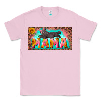 Bubblegum Pink mama with baby bear and leopard license plate Classic Tee - Artiststas