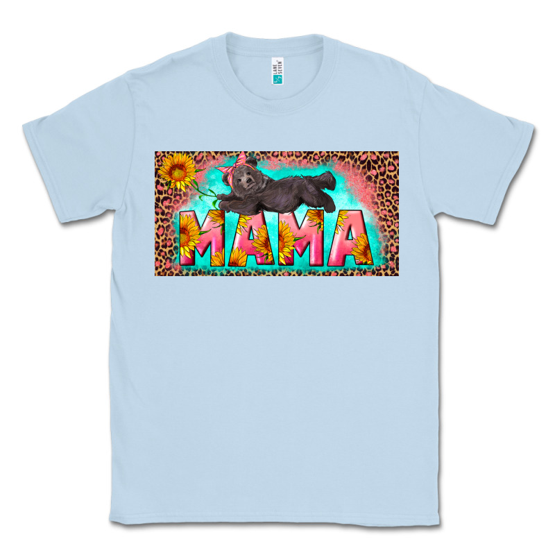 Mama With Baby Bear And Leopard License Plate Classic Tee by Artiststas | Teevron