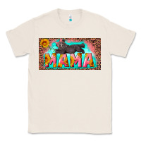Natural mama with baby bear and leopard license plate Classic Tee - Artiststas