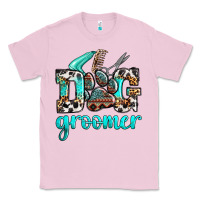 Bubblegum Pink western dog groomer Classic Tee - OliviaCreatesArt