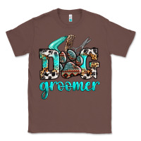 Chestnut western dog groomer Classic Tee - OliviaCreatesArt