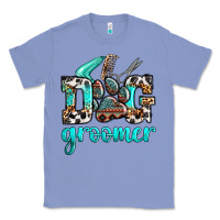 Colony Blue western dog groomer Classic Tee - OliviaCreatesArt