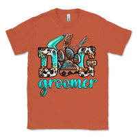 Copper western dog groomer Classic Tee - OliviaCreatesArt