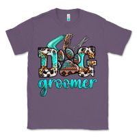 Lavender western dog groomer Classic Tee - OliviaCreatesArt