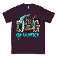 Plum western dog groomer Classic Tee - OliviaCreatesArt