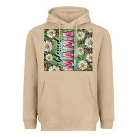 Mushroom Blessed mama with daisy and leopard Heavyweight Hoodie - RanaPortraitStore