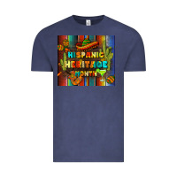 Vintage Denim hispanic heritage month tumbler Vintage Tee - BundleAndBundleShop