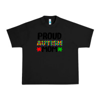Black autism awareness puzzle theme Urban Heavy Tee - CowhideDigitalArt