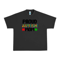Pigment Black autism awareness puzzle theme Urban Heavy Tee - CowhideDigitalArt