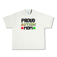 Pistachio autism awareness puzzle theme Urban Heavy Tee - CowhideDigitalArt