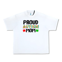 White autism awareness puzzle theme Urban Heavy Tee - CowhideDigitalArt