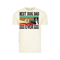 Best Dog Dad Ever Vintage Tee | Teevron