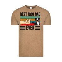 Vintage Coffee Best Dog Dad Ever Vintage Tee - Bettercallsaul