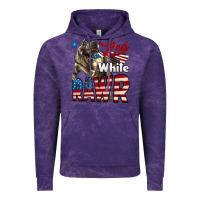 Cloud Purple Red White Rawr Dinosaur T-Rex Vintage Hoodie - LillyAllenDesigns