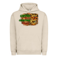 Pigment French Oak coffee and christmas cheer Urban Hoodie - RanaPortraitStore