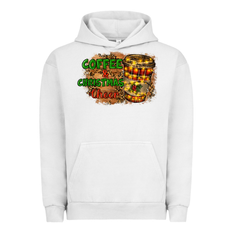 Coffee And Christmas Cheer Urban Hoodie by RanaPortraitStore | Teevron