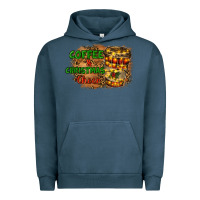 Pigment Midnight Navy coffee and christmas cheer Urban Hoodie - RanaPortraitStore