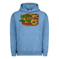 Pigment Pebble Blue coffee and christmas cheer Urban Hoodie - RanaPortraitStore