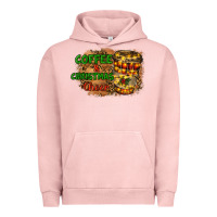 Pigment Salmon coffee and christmas cheer Urban Hoodie - RanaPortraitStore