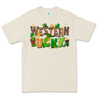 Western Lucky St. Patricks Day Premium Tee | Teevron