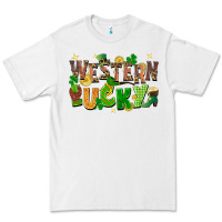 White western lucky St. Patricks Day Premium Tee - FaDigitalArtStudio