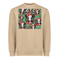 Mushroom baby cow floral aztec tumbler Heavyweight Sweatshirt - Jasminsmagicworld