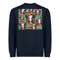 Navy baby cow floral aztec tumbler Heavyweight Sweatshirt - Jasminsmagicworld