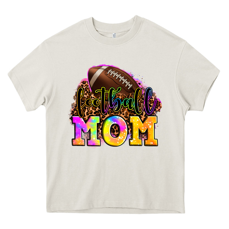 Football Mom Heavy Core Tee by OliviaCreatesArt | Teevron