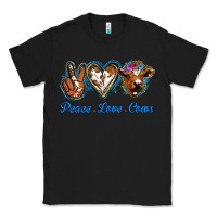 Black Peace Love Cows Classic Tee - Jasminsmagicworld