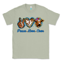 Matcha Peace Love Cows Classic Tee - Jasminsmagicworld