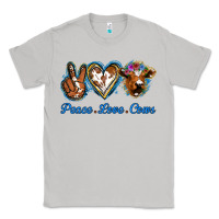 Moon Dust Peace Love Cows Classic Tee - Jasminsmagicworld