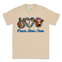 Mushroom Peace Love Cows Classic Tee - Jasminsmagicworld