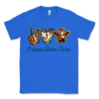 True Royal Peace Love Cows Classic Tee - Jasminsmagicworld