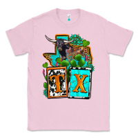 Bubblegum Pink tx texas Classic Tee - OliviaCreatesArt