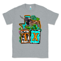 Heather Grey tx texas Classic Tee - OliviaCreatesArt