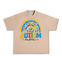 Burro proud autism mom rainbow Urban Heavy Tee - CowhideDigitalArt