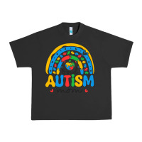 Pigment Black proud autism mom rainbow Urban Heavy Tee - CowhideDigitalArt