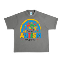 Tornado proud autism mom rainbow Urban Heavy Tee - CowhideDigitalArt