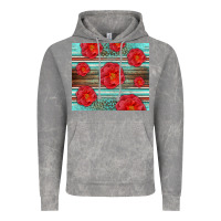Cloud Rock Western Roses Vintage Hoodie - LillyAllenDesigns