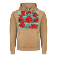 Vintage Camel Western Roses Vintage Hoodie - LillyAllenDesigns