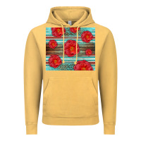 Vintage Mustard Western Roses Vintage Hoodie - LillyAllenDesigns