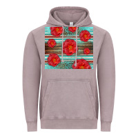 Vintage Zinc Western Roses Vintage Hoodie - LillyAllenDesigns