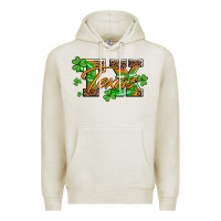Oatmeal Heather st patricks day texas Premium Hoodie - Artiststas