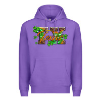Purple st patricks day texas Premium Hoodie - Artiststas