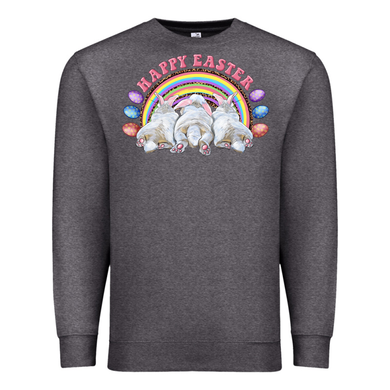 Happy Easter Bunny Tails Premium Sweatshirt by RanaPortraitStore | Teevron