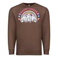 Chestnut Happy easter bunny tails Premium Sweatshirt - RanaPortraitStore