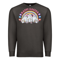 Smoke Happy easter bunny tails Premium Sweatshirt - RanaPortraitStore