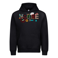 Black christmas nurse Urban Hoodie - RanaPortraitStore
